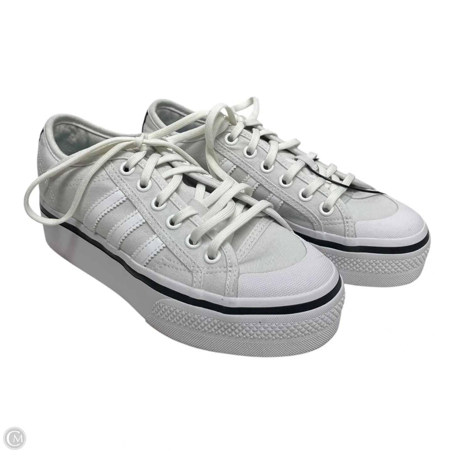 Shoes Sneakers By Adidas In White, Size: 6