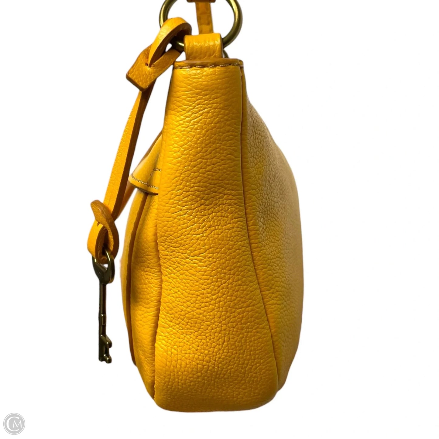 Crossbody Leather By Fossil, Size: Small