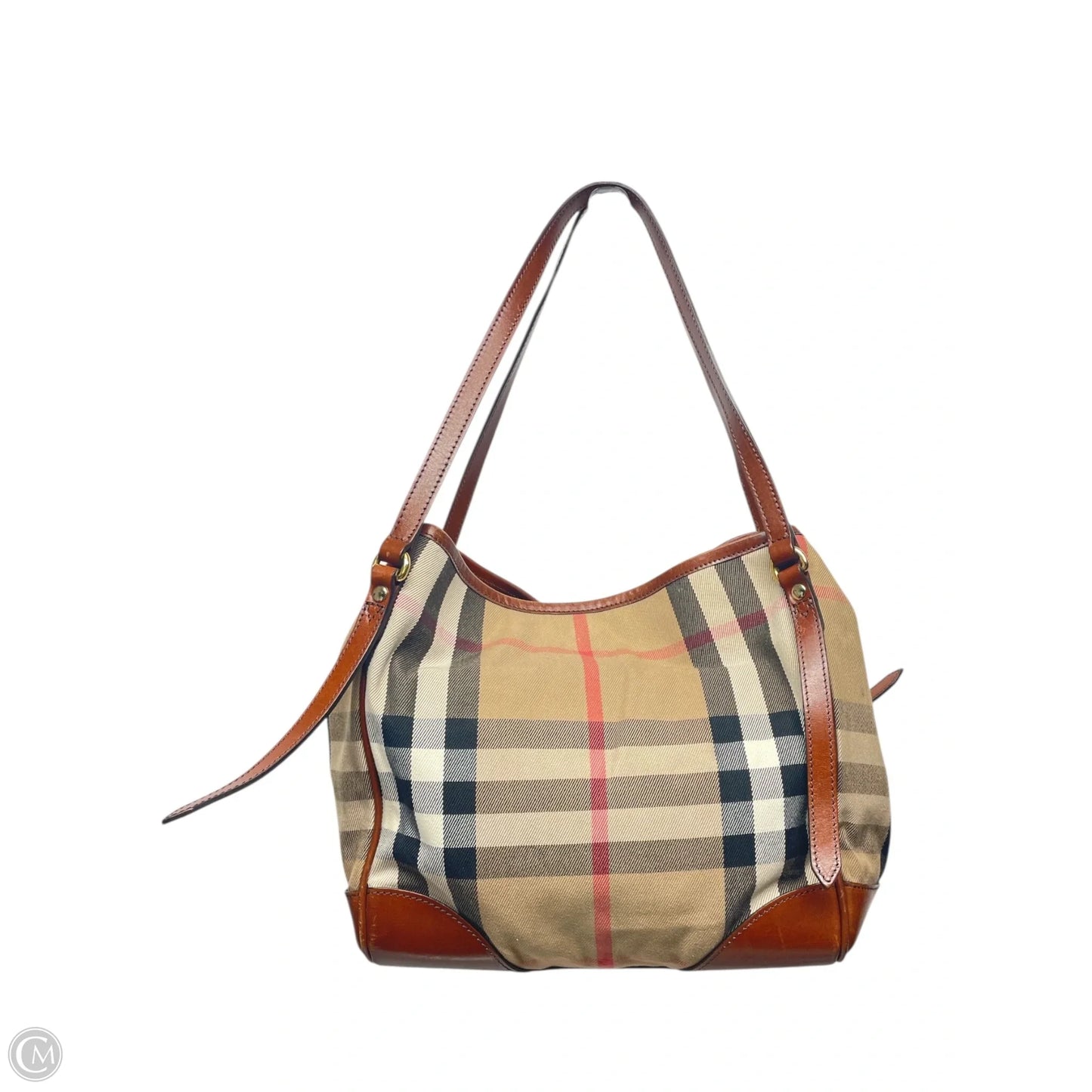 Tote Luxury Designer By Burberry, Size: Medium