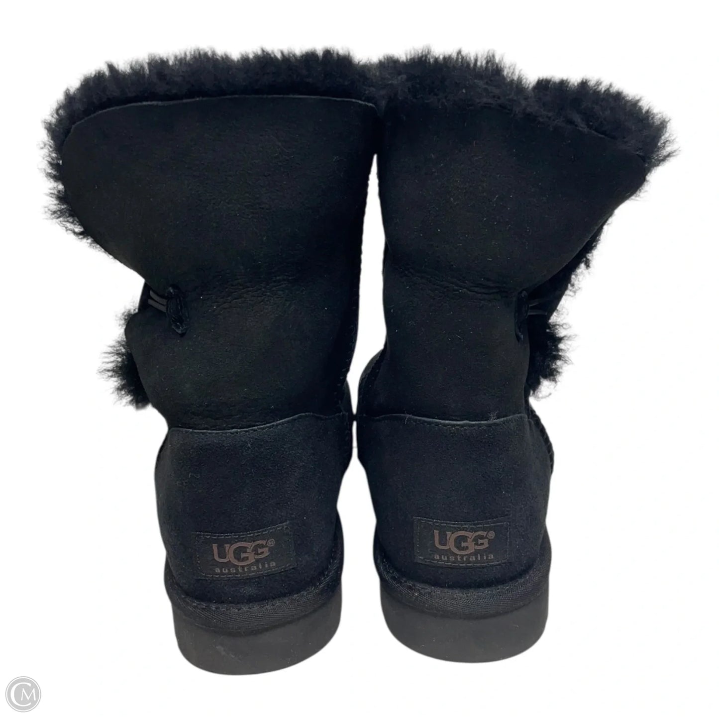 Boots Designer By Ugg In Black, Size: 8
