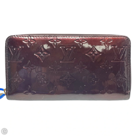 Wallet Luxury Designer By Louis Vuitton, Size: Large