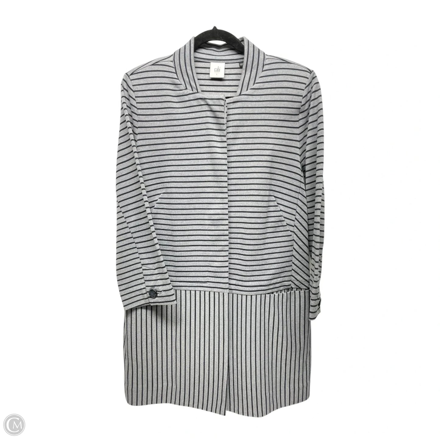 Jacket Other By Cabi In Striped Pattern, Size: L