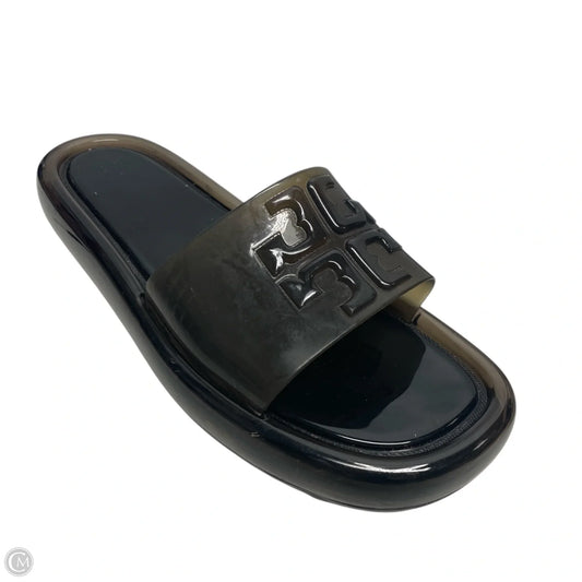 Sandals Designer By Tory Burch In Grey, Size: 9