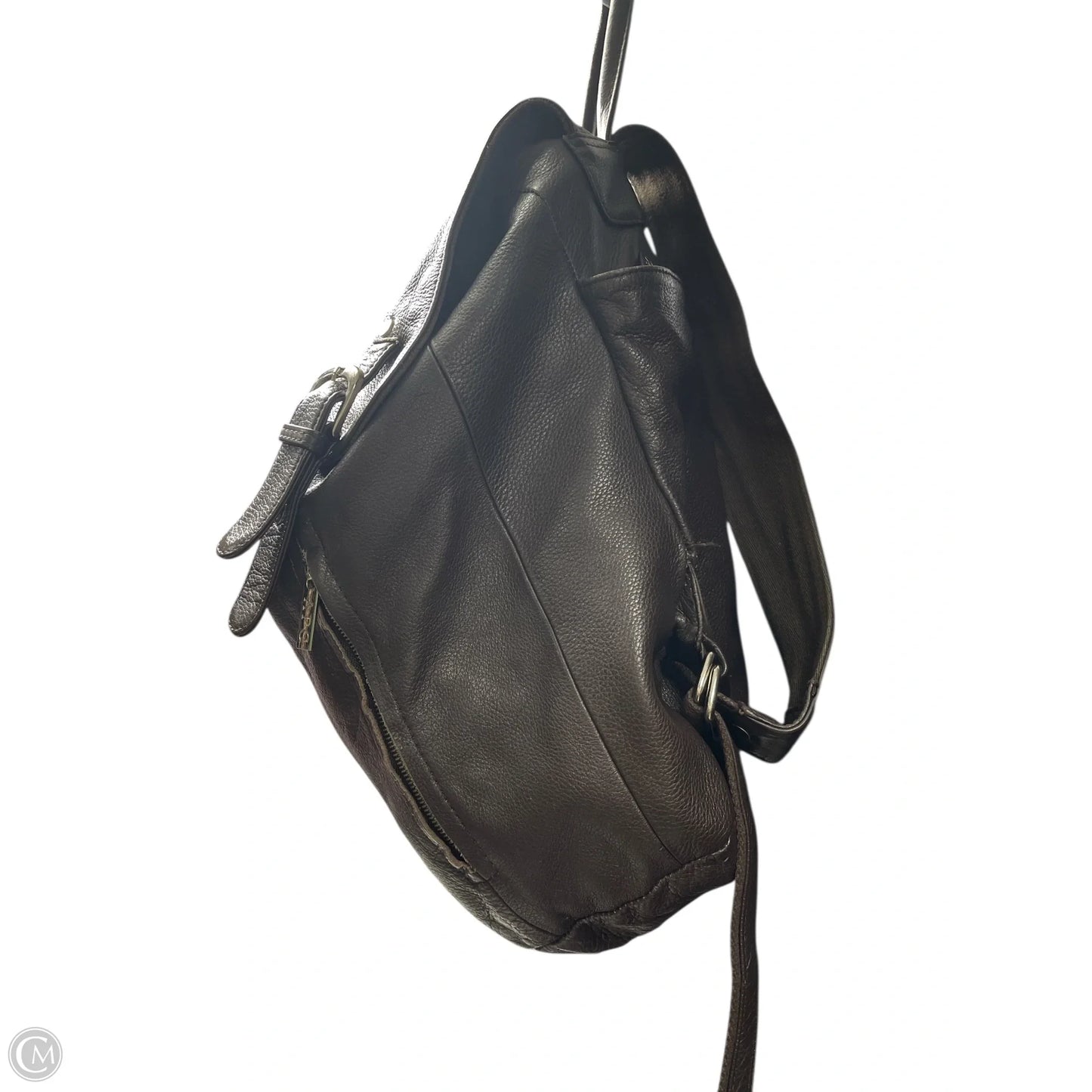 Backpack Leather By Clothes Mentor, Size: Large