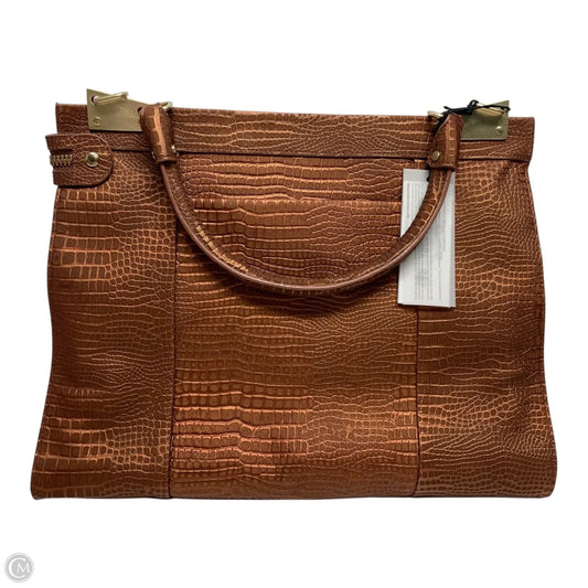 Handbag Leather By Cmb, Size: Large