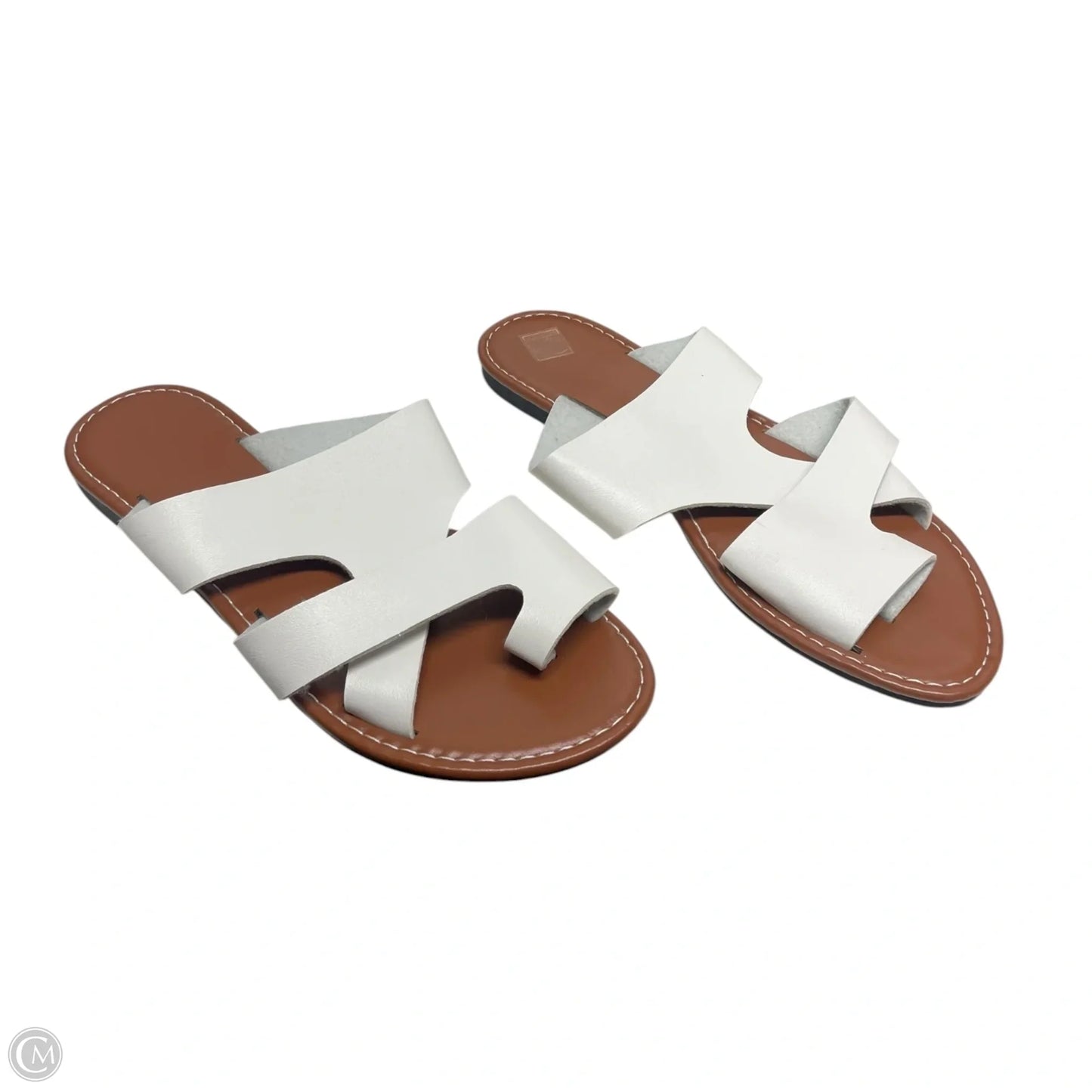 Sandals Flats By Cme In White, Size: 9