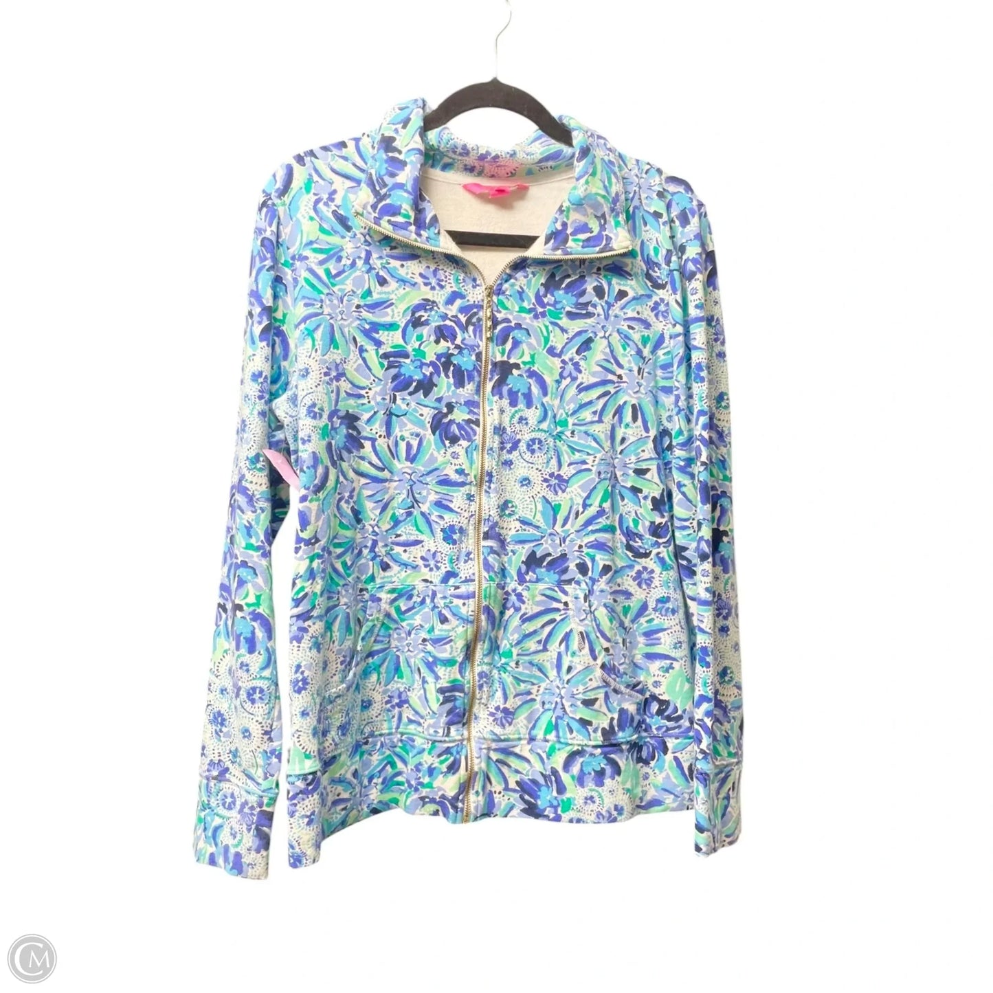 Jacket Designer By Lilly Pulitzer In Blue, Size: L