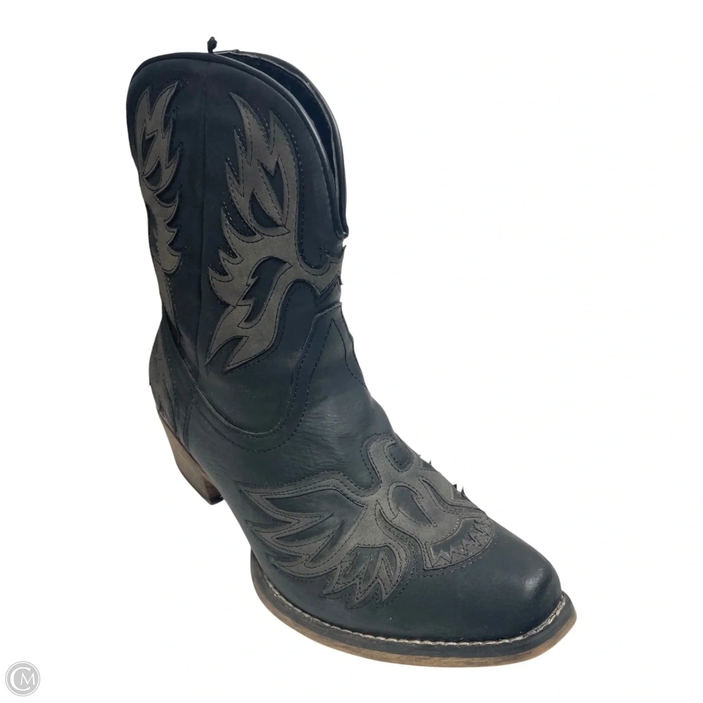 Boots Western By Roper In Grey, Size: 9.5