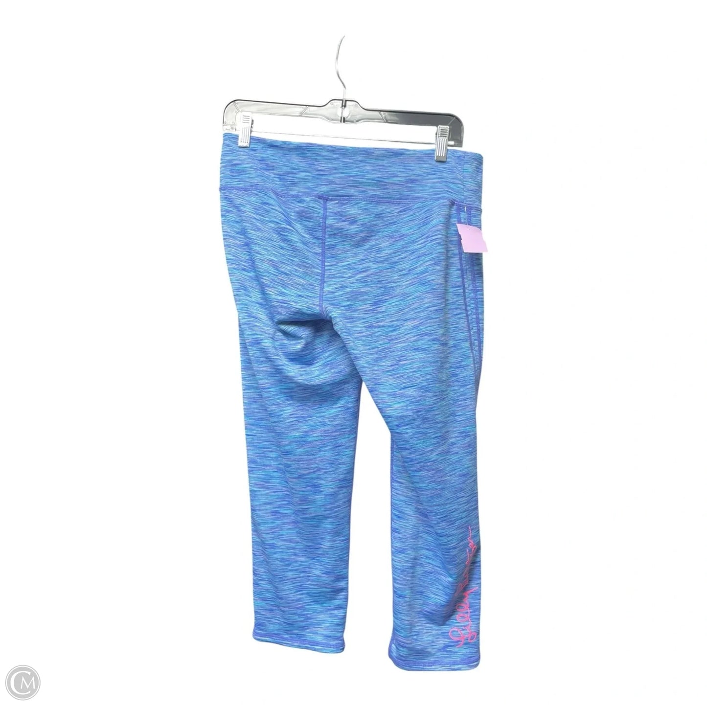 Athletic Leggings By Lilly Pulitzer In Blue, Size: L
