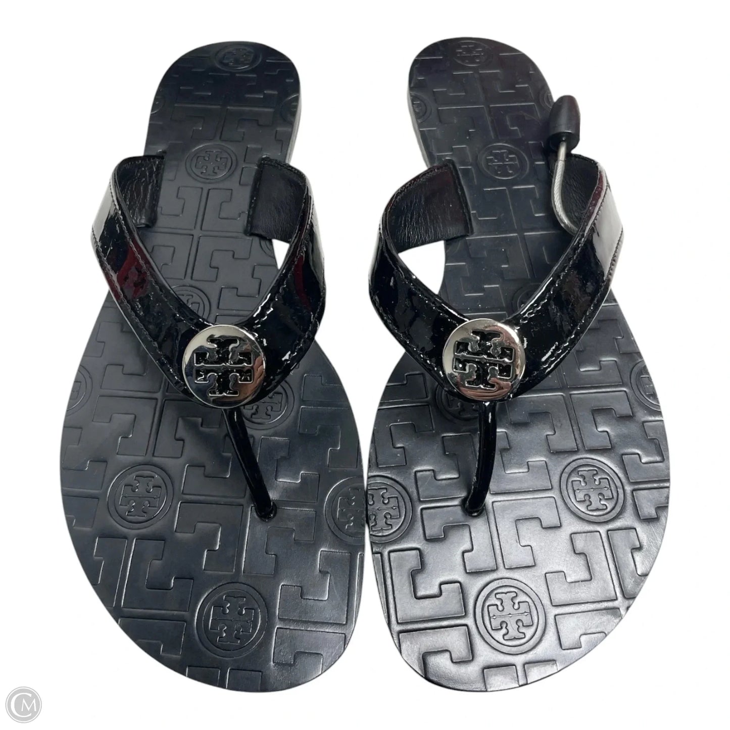 Sandals Designer By Tory Burch In Black, Size: 7
