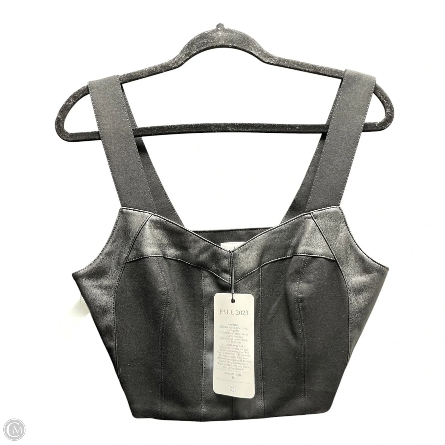 Top Cami By Cabi In Black, Size: M