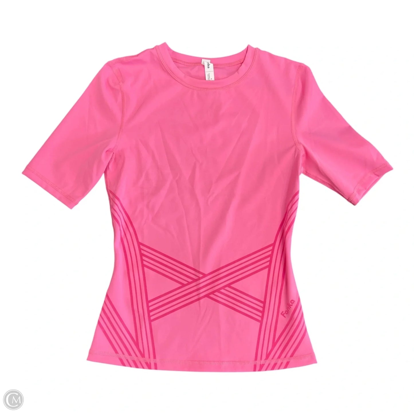Athletic Top Short Sleeve By Clothes Mentor In Pink, Size: 4