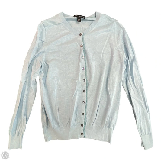 Sweater Cardigan By Banana Republic In Blue, Size: Xl