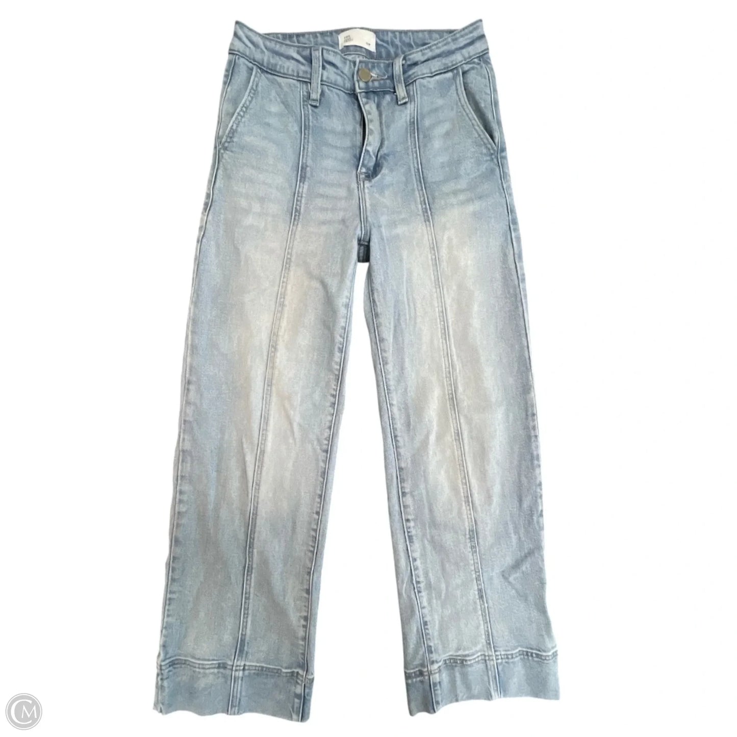 Jeans Wide Leg By THE FINE PRINT In Blue Denim, Size: 2p