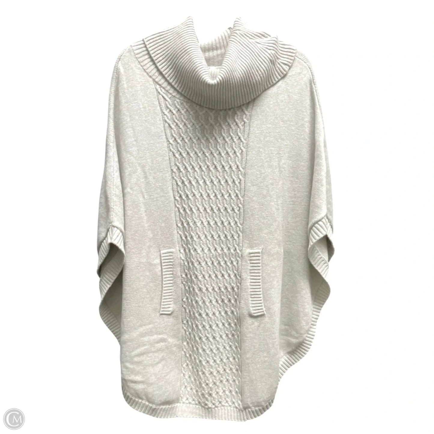 Poncho By Cabi In Taupe, Size: S
