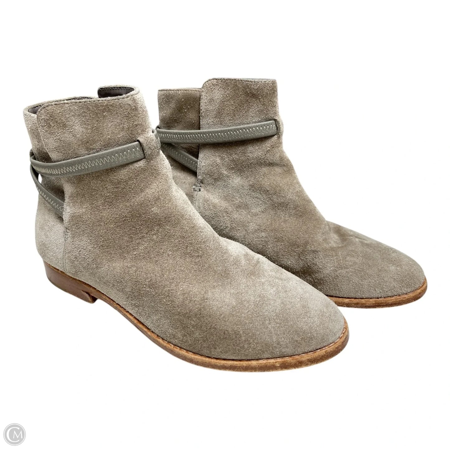 Boots Ankle Heels By Joie In Taupe, Size: 7.5
