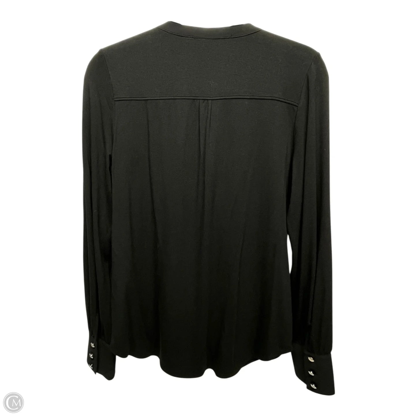 Top Long Sleeve By White House Black Market In Black, Size: S