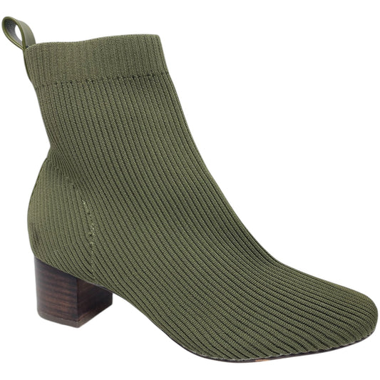Boots Ankle Heels By Joie In Green, Size: 7