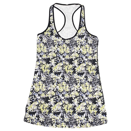 Athletic Tank Top By Lululemon In Floral Print, Size: S