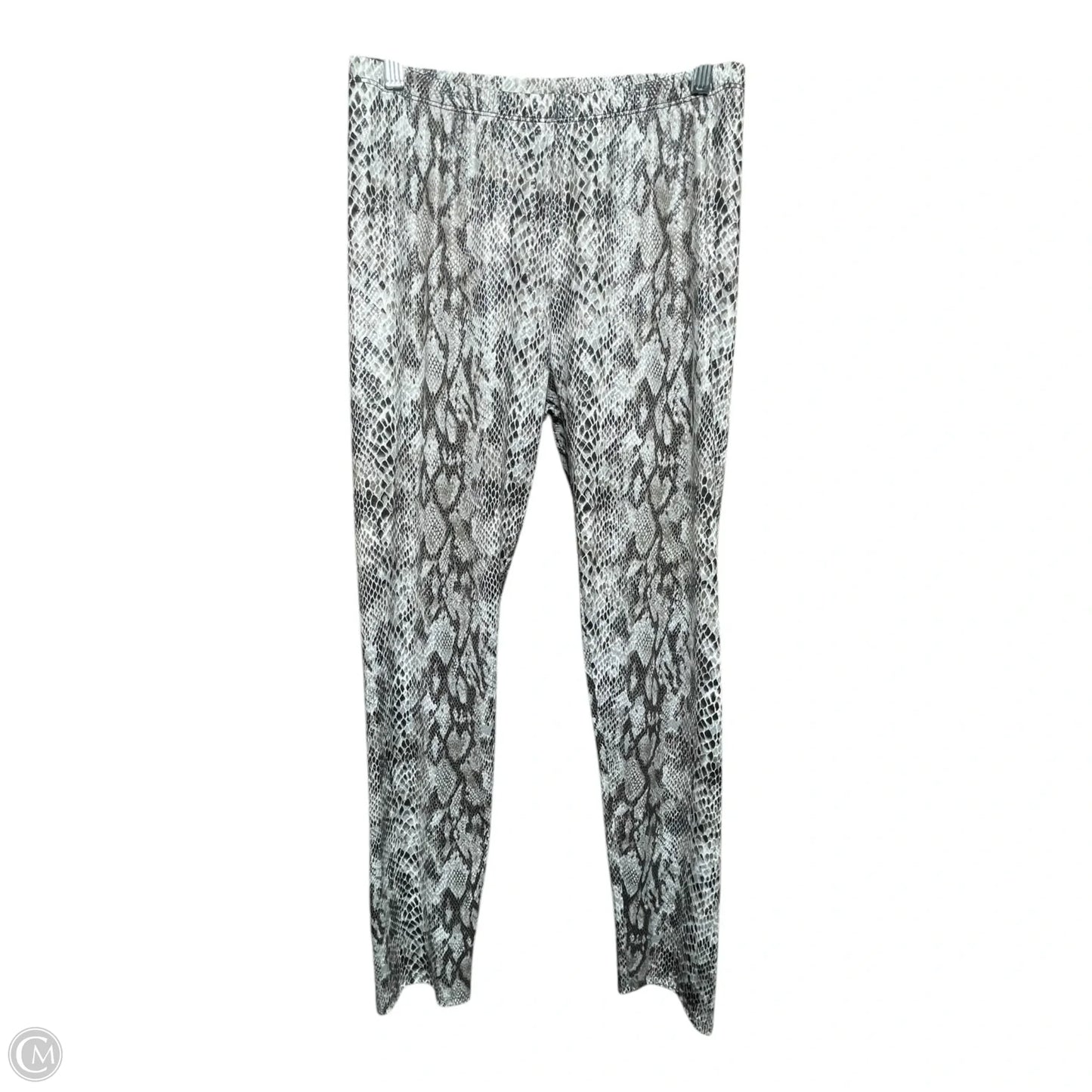Pants Leggings By White Birch In Snakeskin Print, Size: Xl