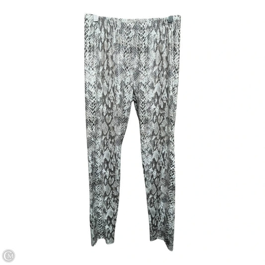 Pants Leggings By White Birch In Snakeskin Print, Size: Xl