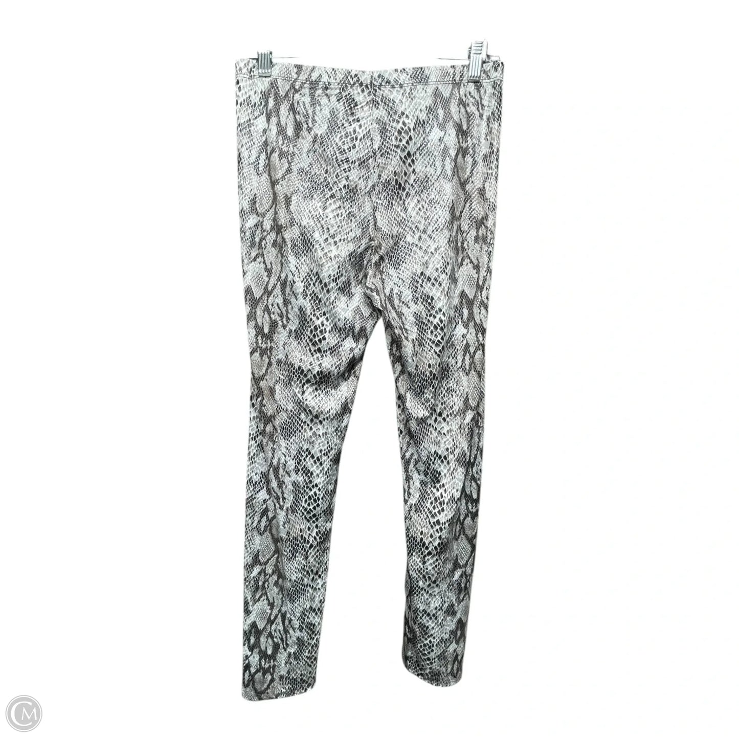 Pants Leggings By White Birch In Snakeskin Print, Size: Xl