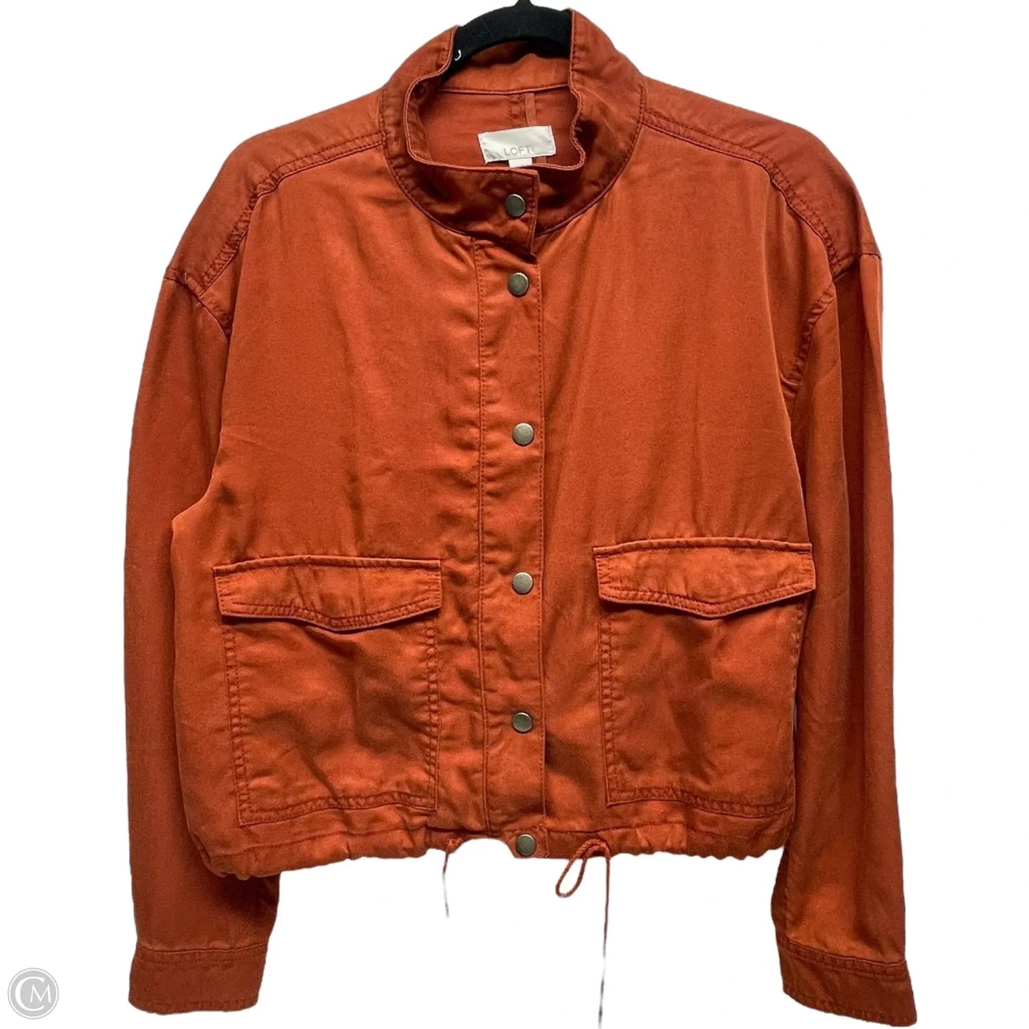 Jacket Other By Loft In Orange, Size: S