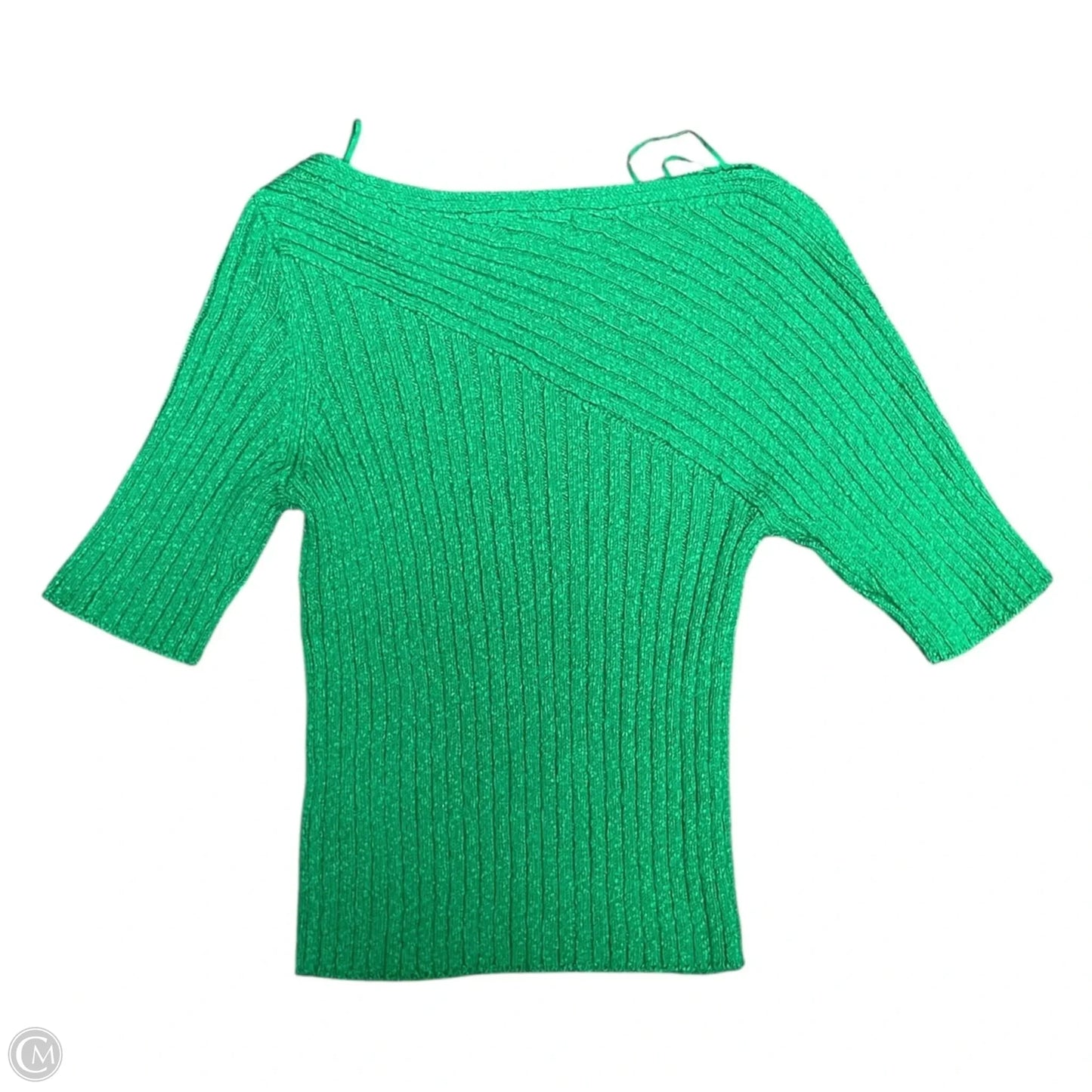 Sweater Short Sleeve By Maeve In Green, Size: S