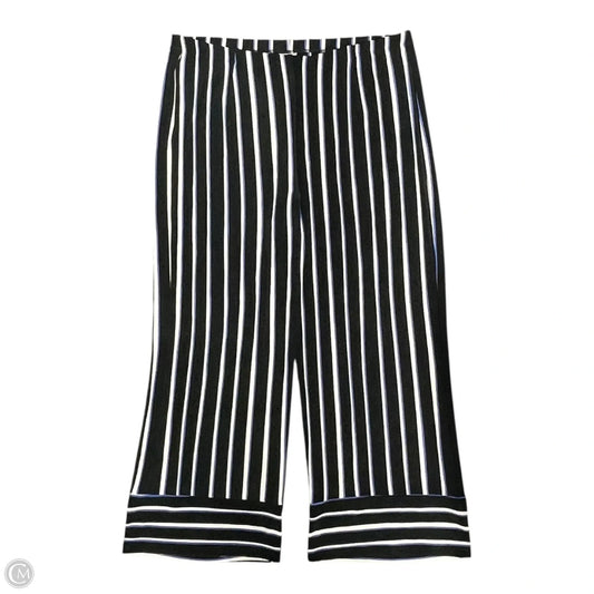 Pants Lounge By Chicos In Striped Pattern, Size: Xl