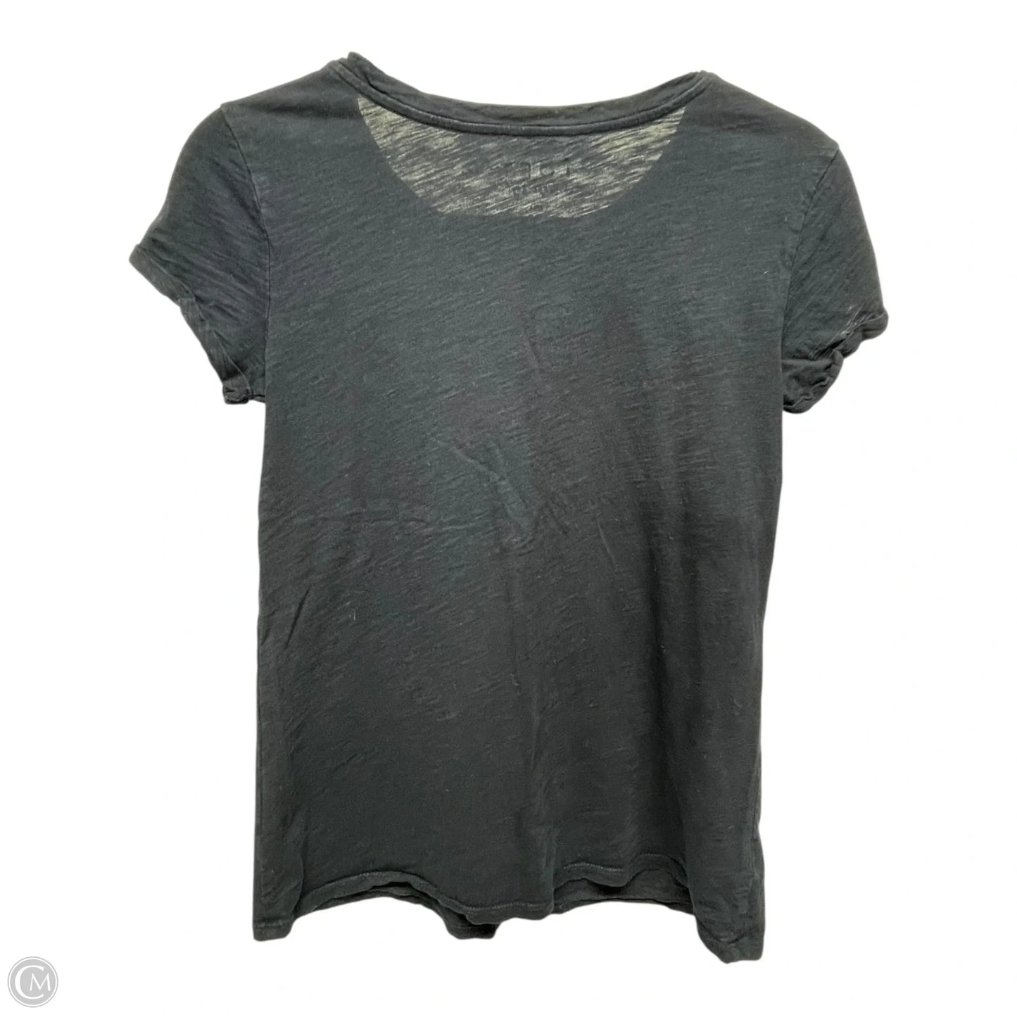 Top Short Sleeve By Loft In Navy, Size: Xs