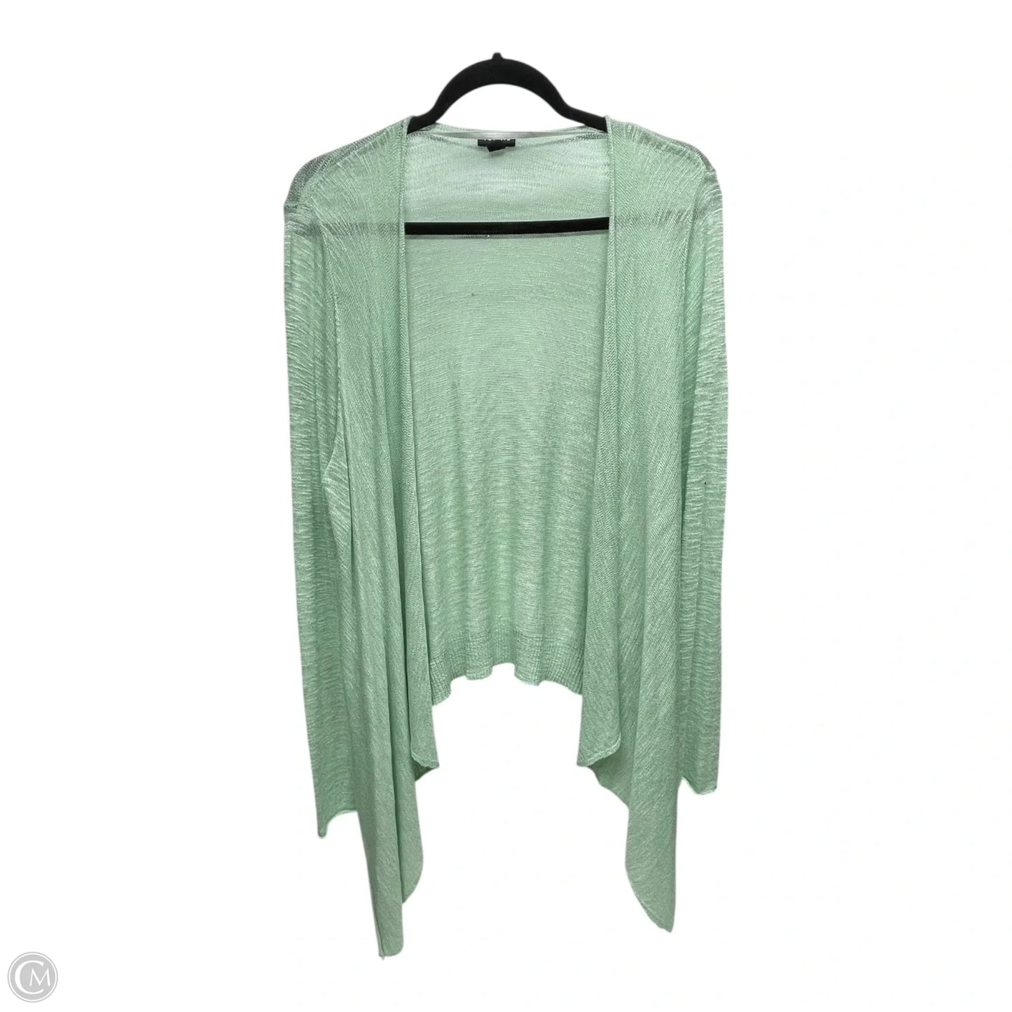 Sweater Cardigan By Torrid In Green, Size: L