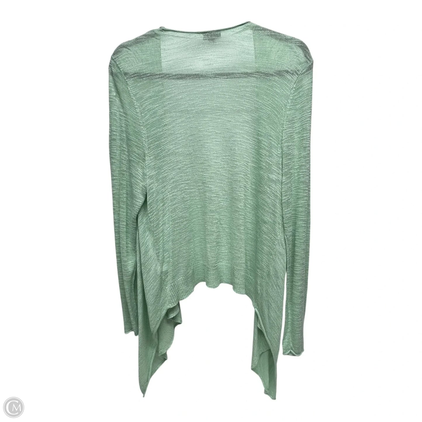 Sweater Cardigan By Torrid In Green, Size: L