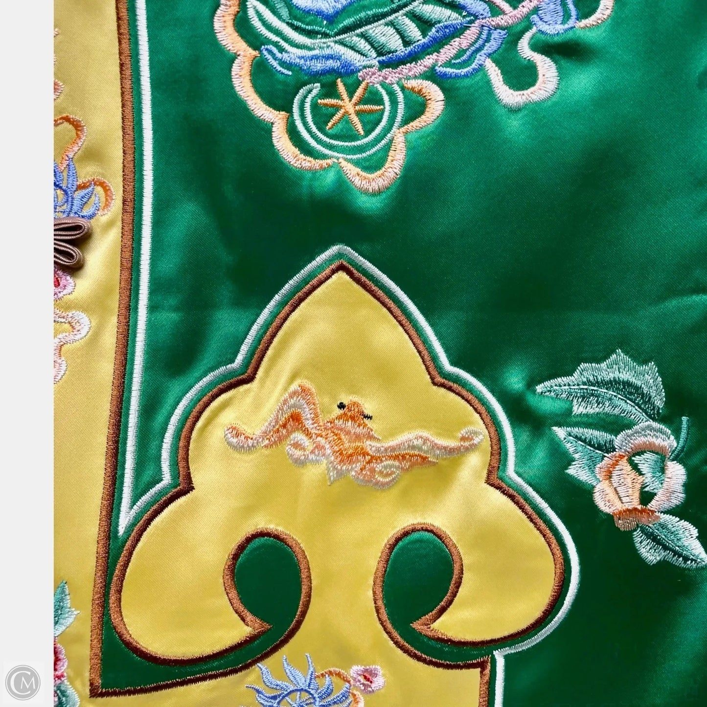 Vest by CLOTHES MENTOR  In Green & Yellow, Size: XL