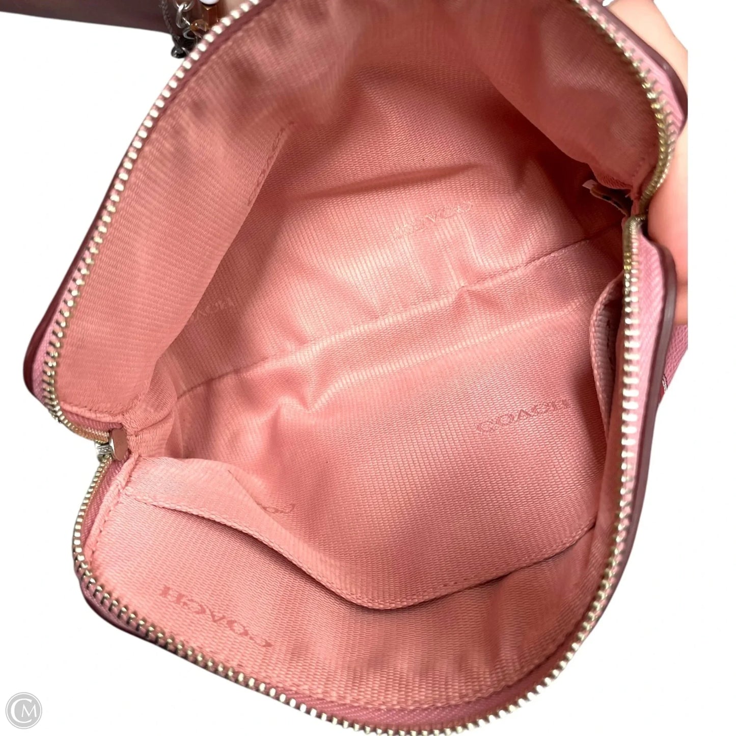 Makeup Bag Designer By Coach, Size: Medium