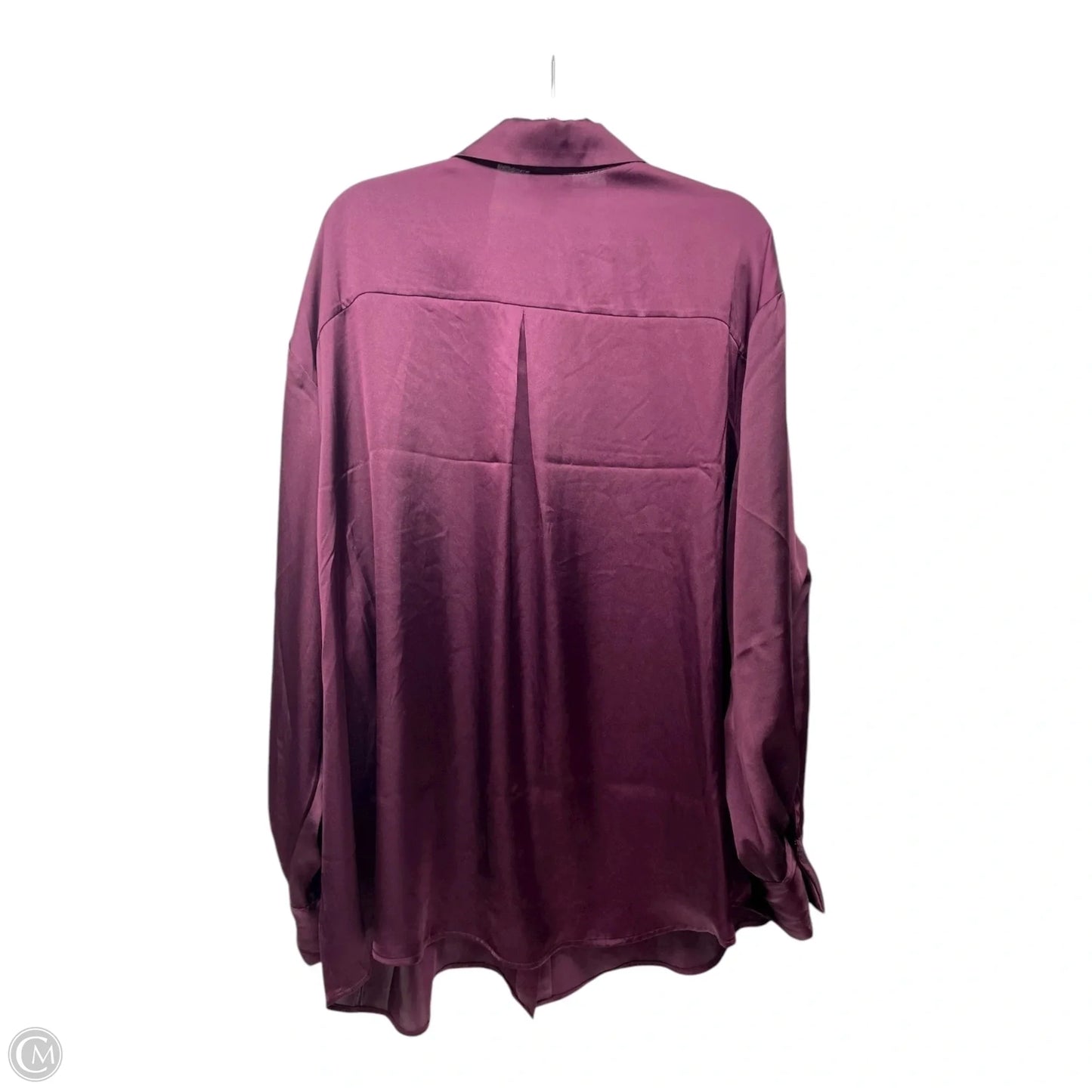 Top Long Sleeve By Torrid In Purple, Size: 3x