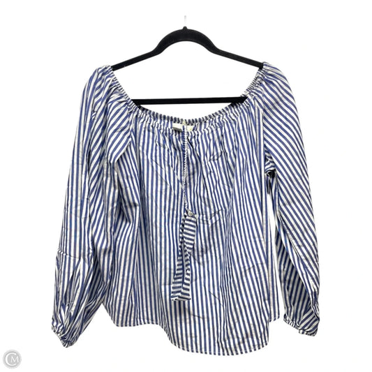 Top Long Sleeve By Forever 21 In Striped Pattern, Size: 2x