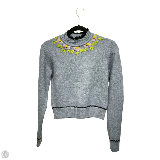 Sweater By Zara In Blue, Size: S