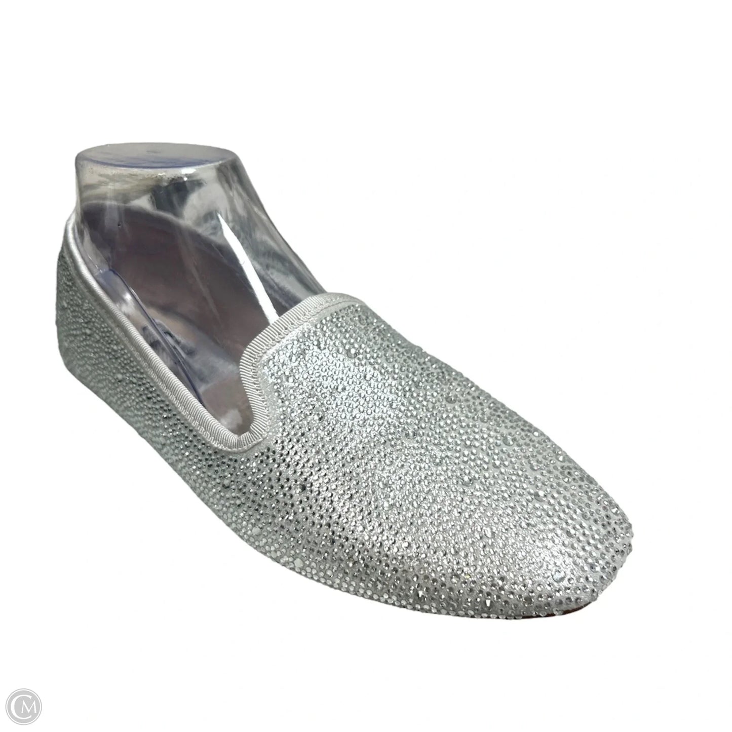 Shoes Flats By Copper Key In Silver, Size: 8.5