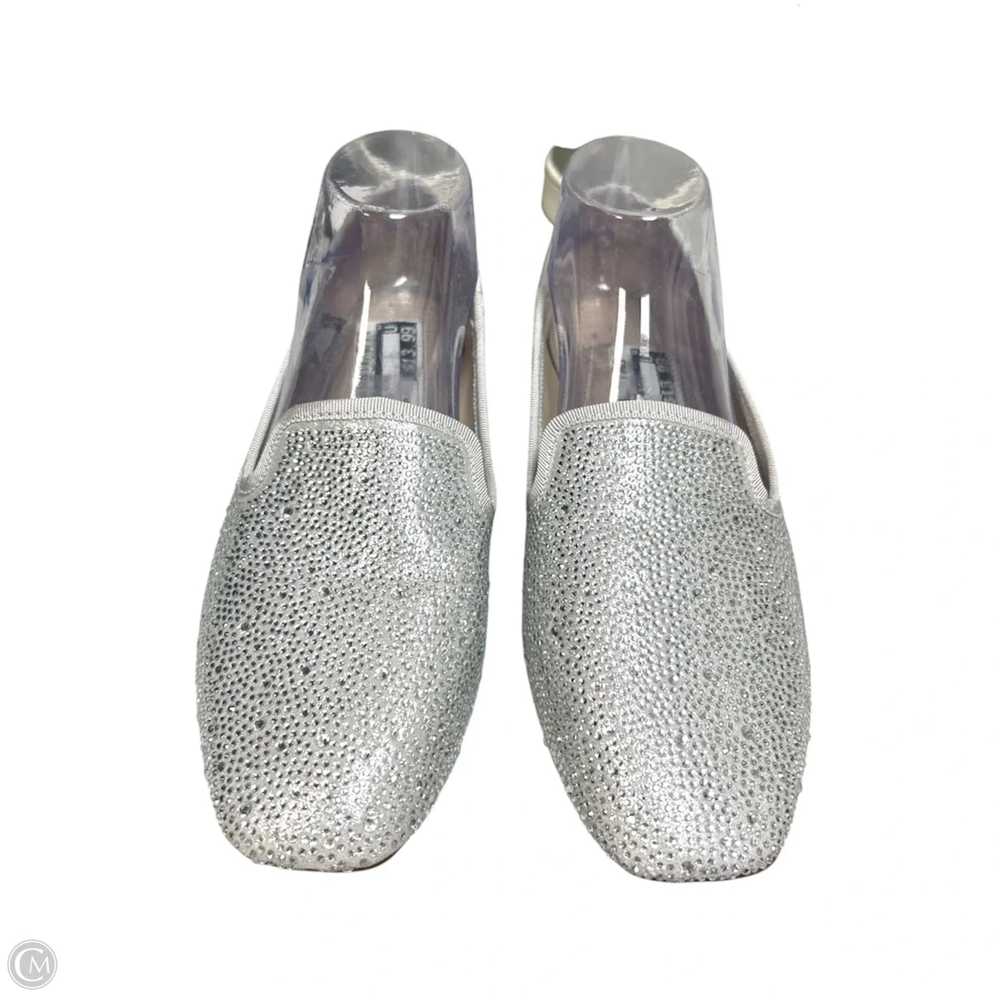 Shoes Flats By Copper Key In Silver, Size: 8.5