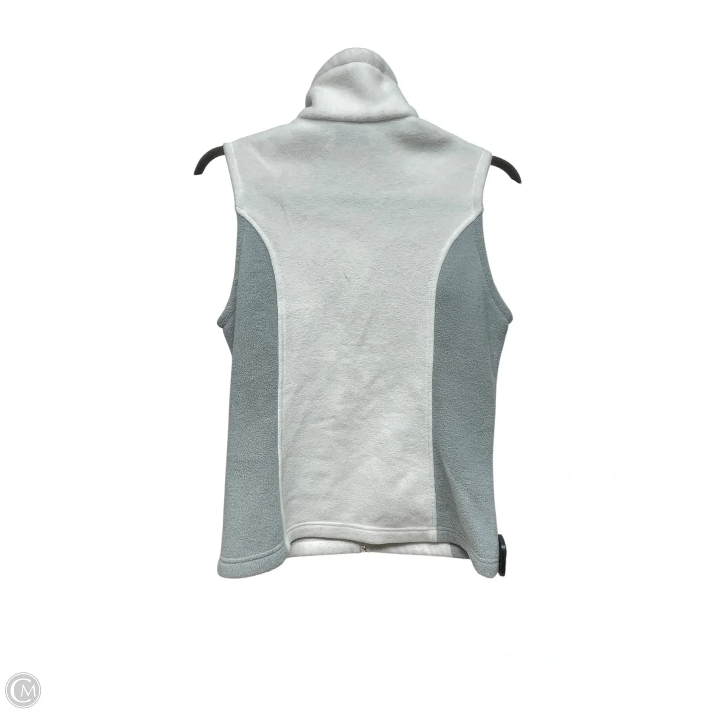Vest Fleece By Columbia In Grey & White, Size: Xs