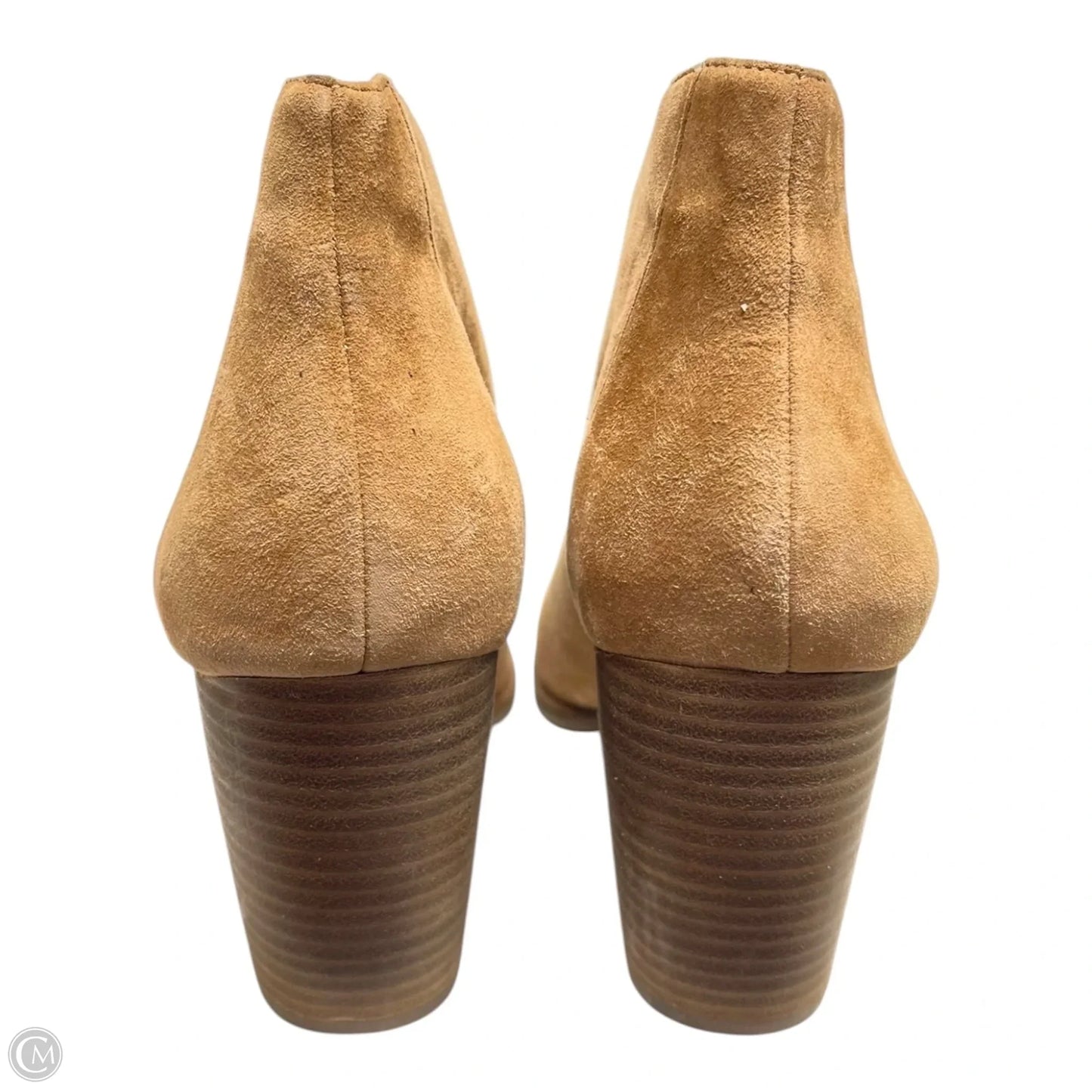 Boots Ankle Heels By Lucky Brand In Brown, Size: 10