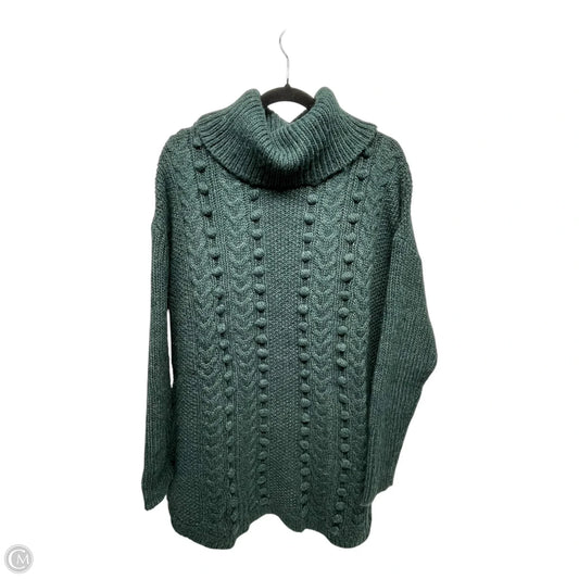 Sweater By Talbots In Green, Size: 2x