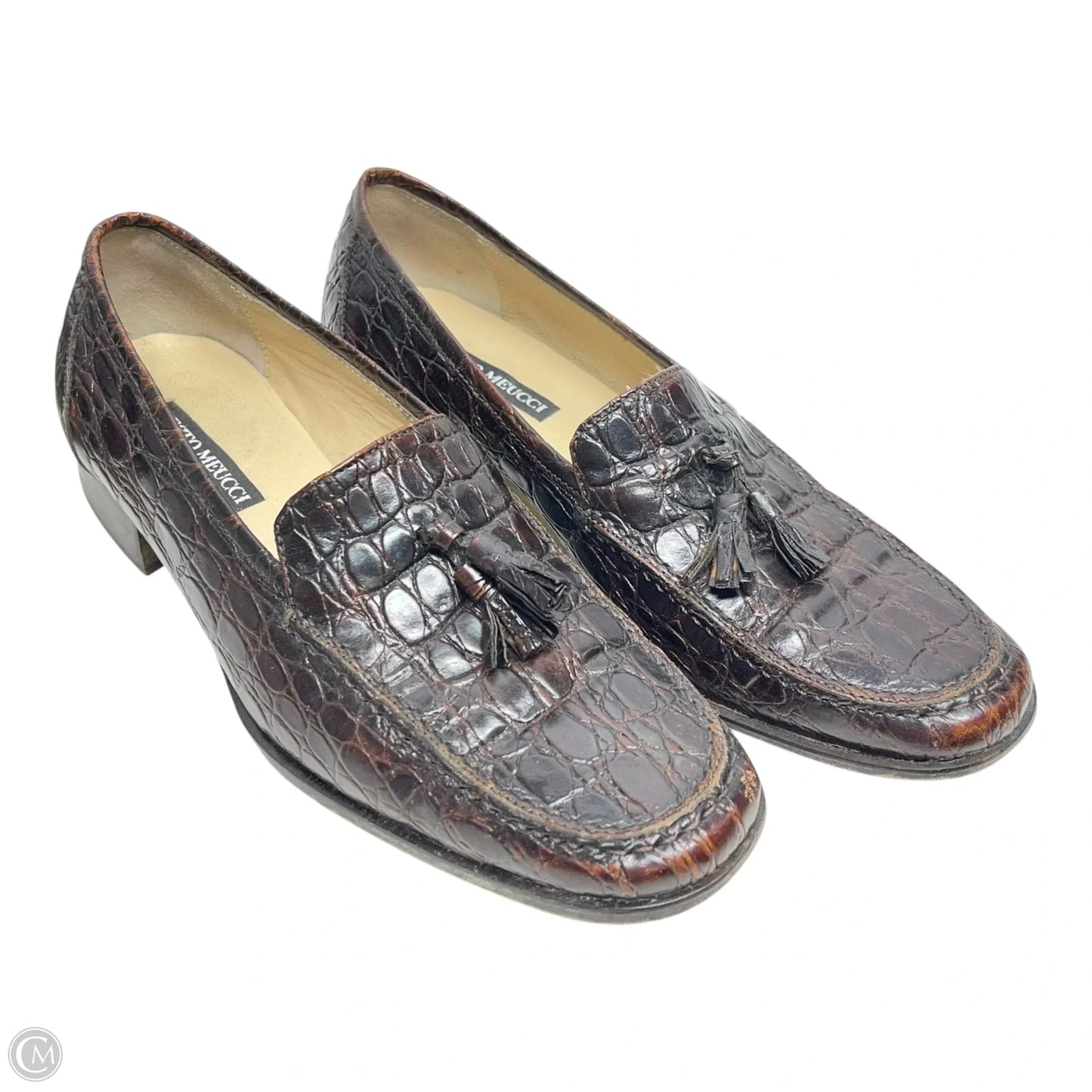 Shoes Flats By Sesto Meucci In Brown, Size: 7