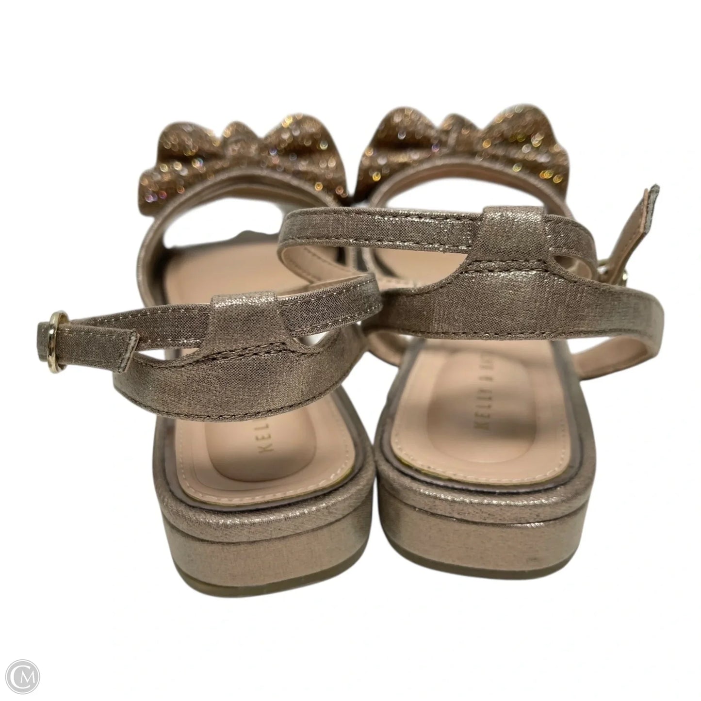 Sandals Flats By Kelly And Katie In Rose Gold, Size: 9.5
