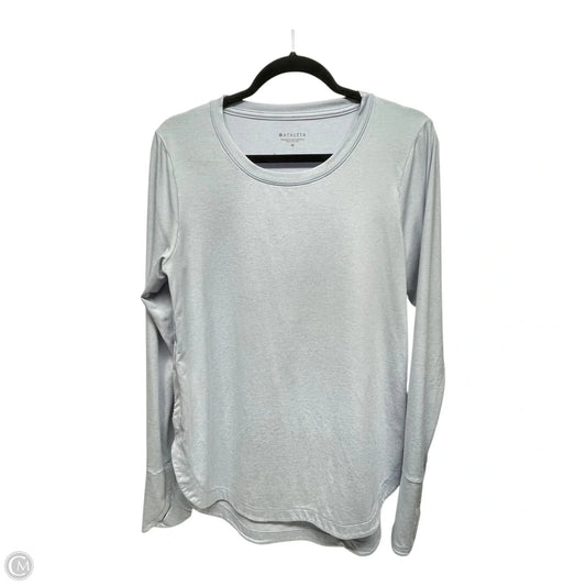 Athletic Top Long Sleeve Crewneck By Athleta In Purple, Size: M