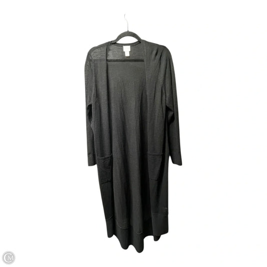 Cardigan By Chicos In Black, Size: L
