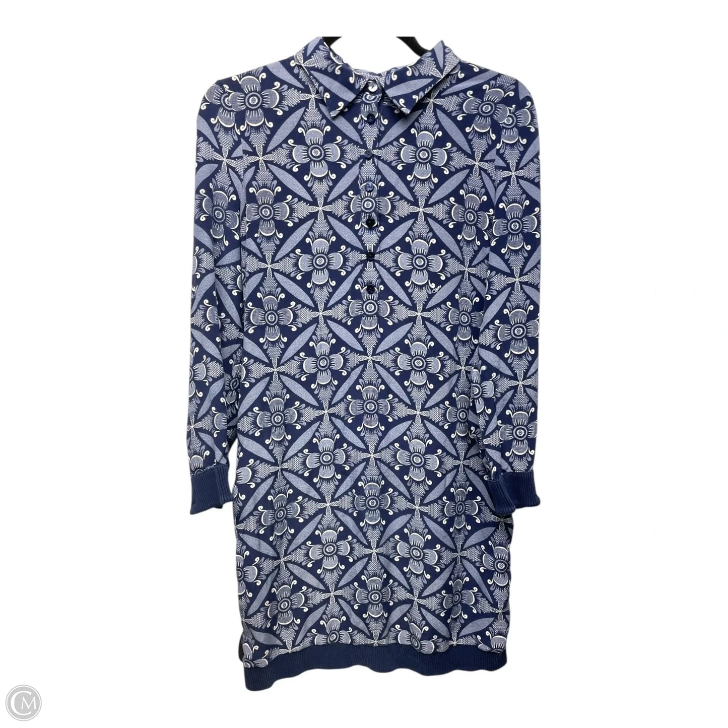 Dress Designer By Diane Von Furstenberg In Navy, Size: S