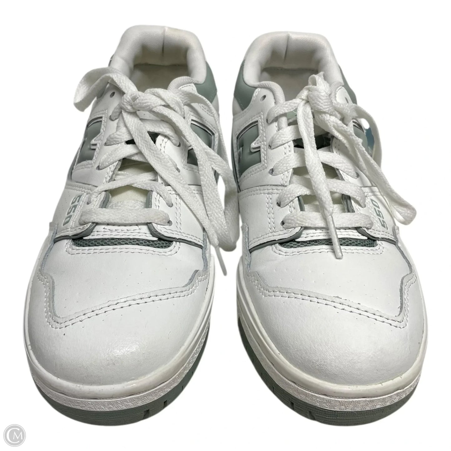 Shoes Sneakers By New Balance In Green & White, Size: 7.5