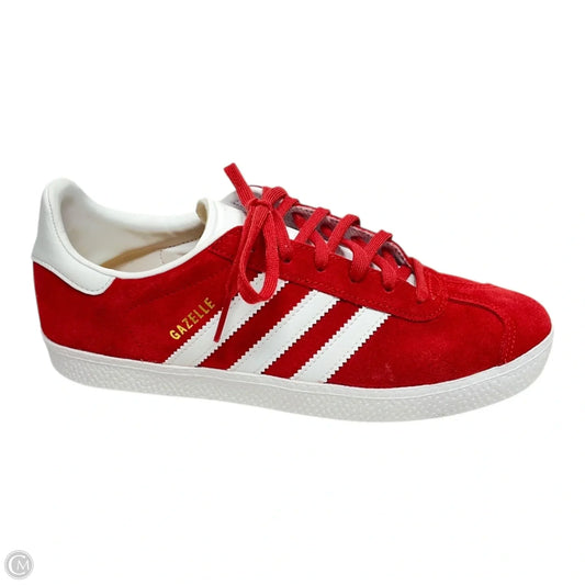 Shoes Sneakers By Adidas In Red & White, Size: 5.5