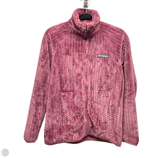 Jacket Faux Fur & Sherpa By Columbia In Mauve, Size: Xs